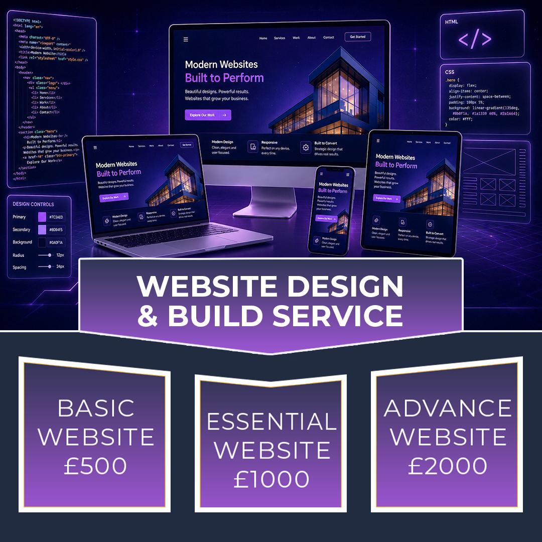 Website Design & Build Service